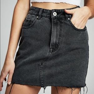BDG Urban Outfitters black denim skirt